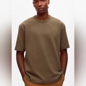 KOTN Men's Heavyweight Crew Olive Green T-Shirt Sz L & Sz XS, NWT